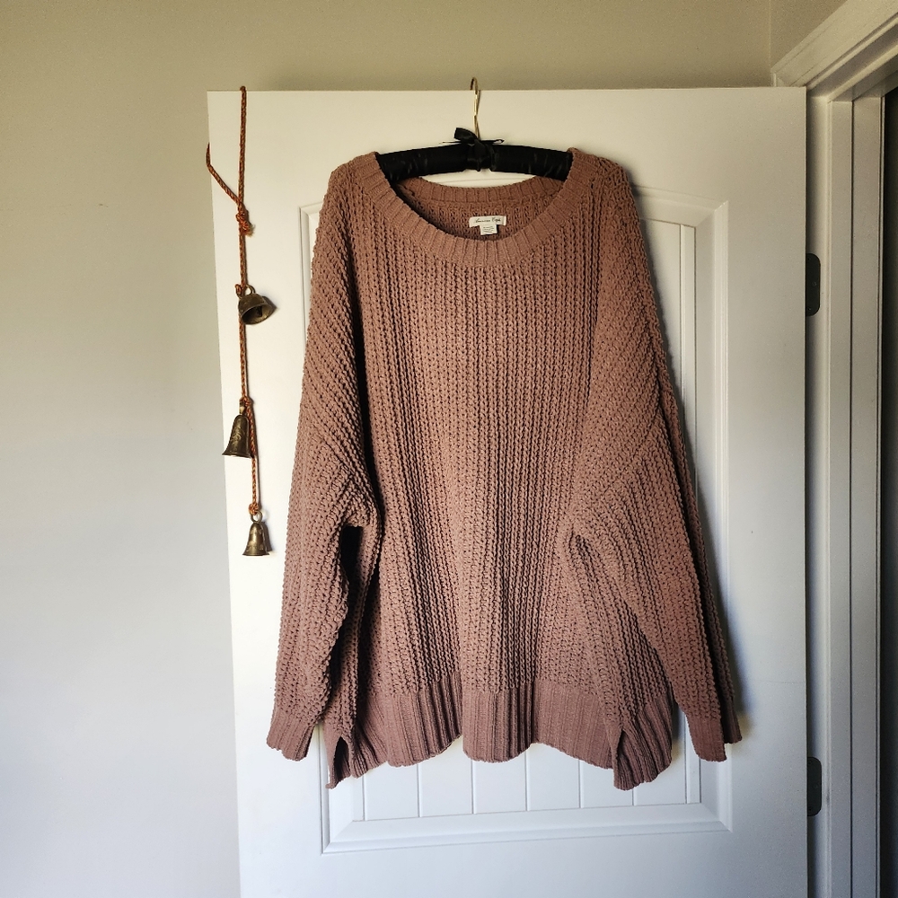 American Eagle Chenille Oversized Sweater